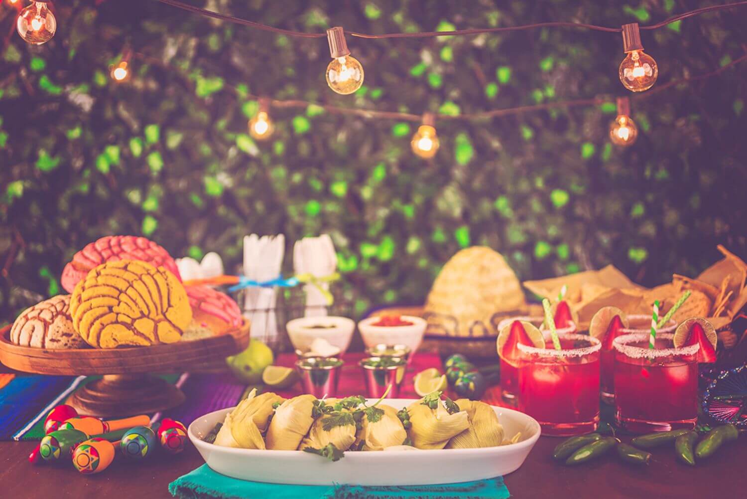 Menú degustación de cinco tiempos de cocina mexicana en la villa